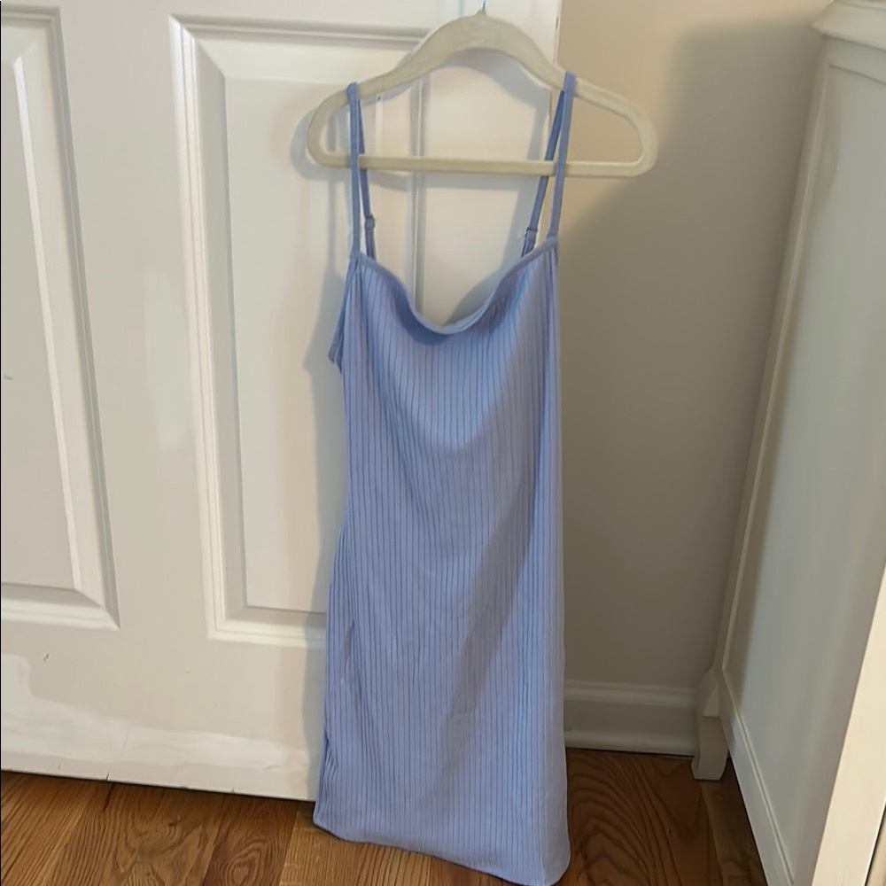 Blue Strappy Dress